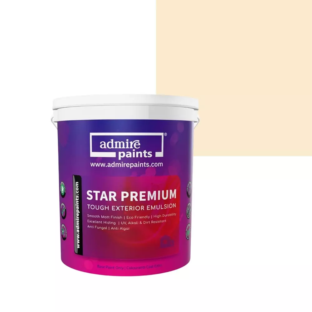ADMIRE PAINTS STAR PREMIUM Exterior Acrylic Emulsion 20 L Capacity Light Chrome