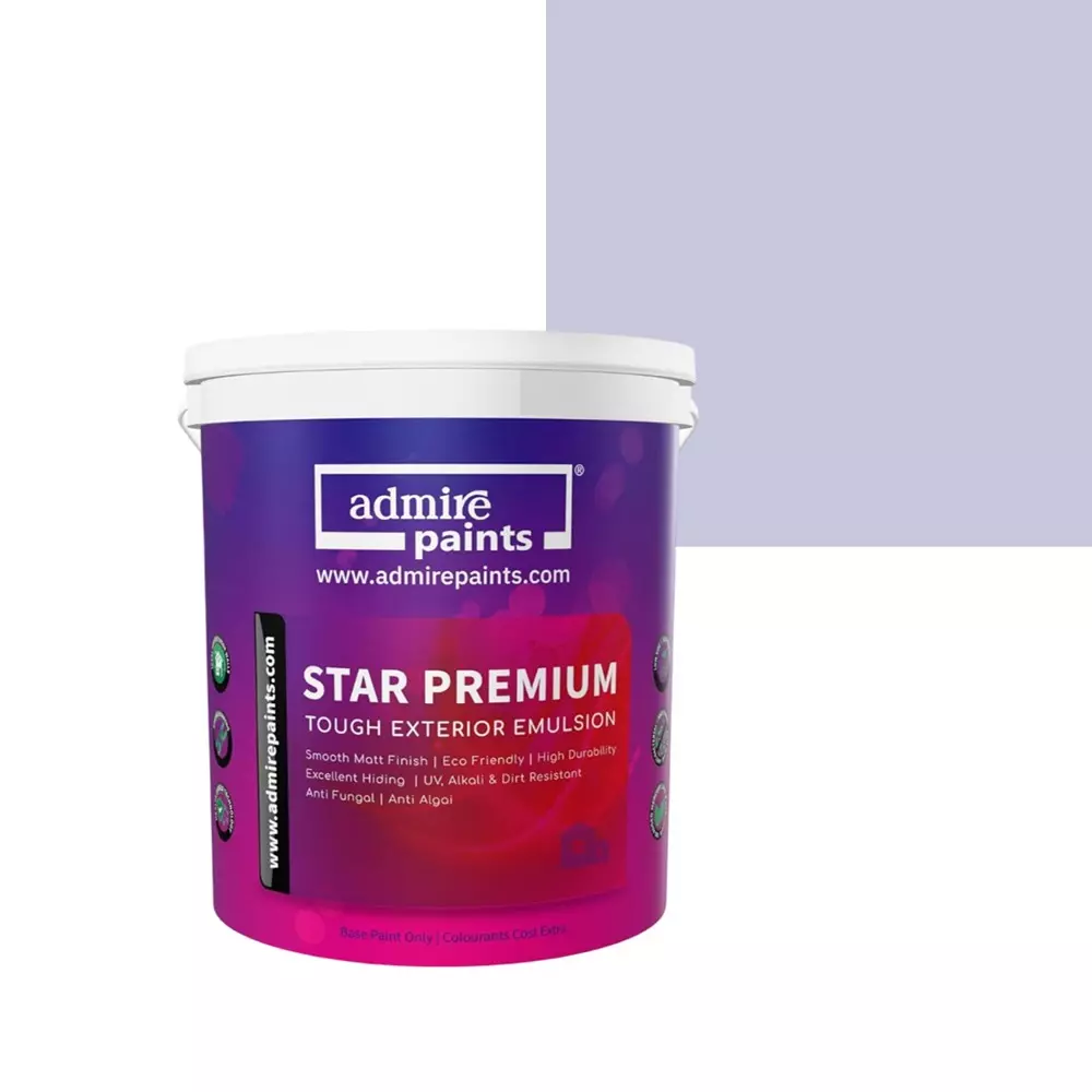 ADMIRE PAINTS STAR PREMIUM Exterior Acrylic Emulsion 4 L Capacity Purple Pride