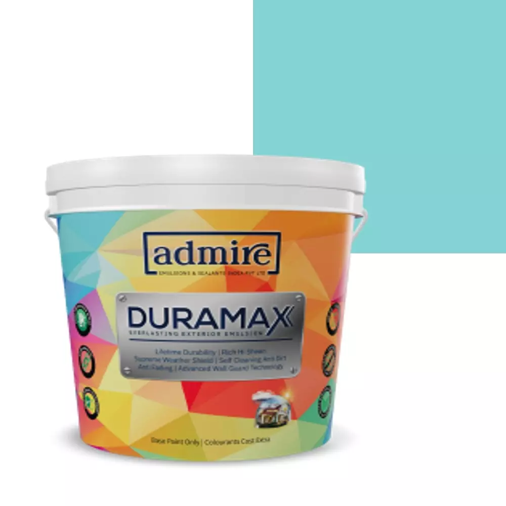 ADMIRE PAINTS DURAMAX Exterior Emulsion Paint 10 L Capacity Cool Cirrus-N