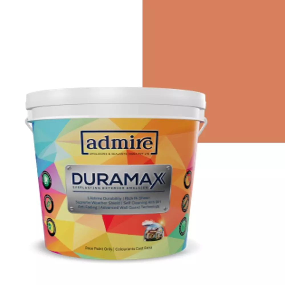 ADMIRE PAINTS DURAMAX Exterior Emulsion Paint 10 L Capacity Deccan Earth-N