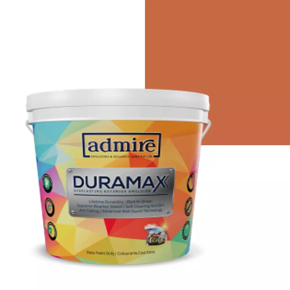 ADMIRE PAINTS DURAMAX Exterior Emulsion Paint Red Rust-N
