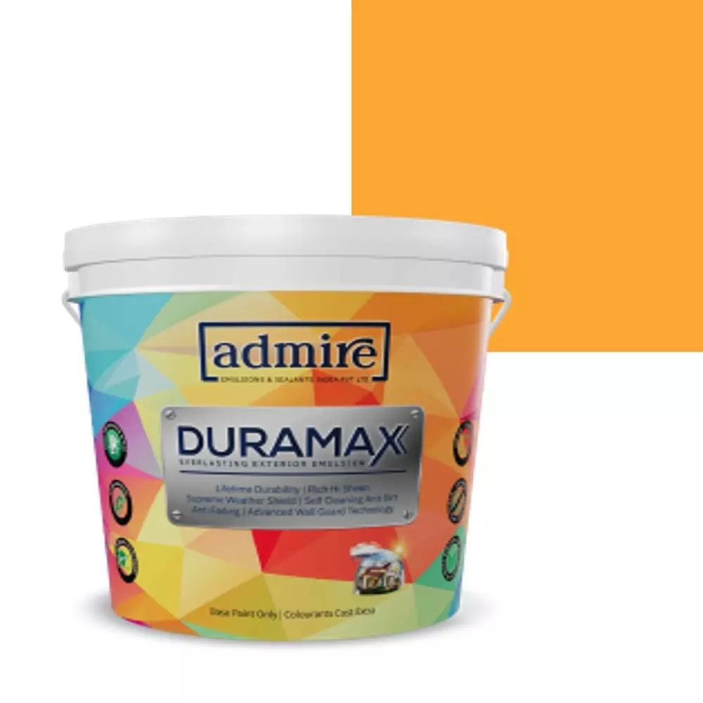 ADMIRE PAINTS DURAMAX Exterior Emulsion Paint 10 L Capacity Kesar Delicacy-I