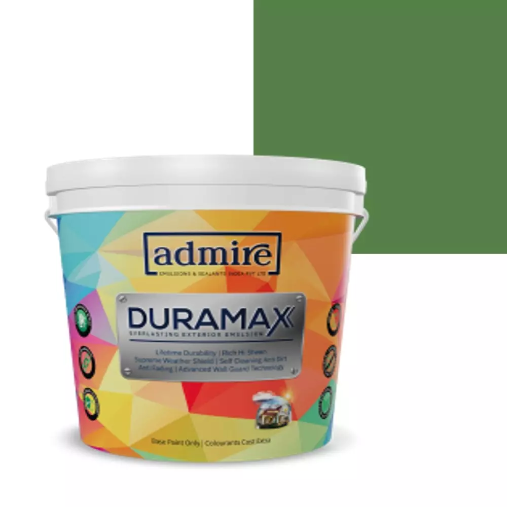 ADMIRE PAINTS DURAMAX Exterior Emulsion Paint 10 L Capacity Rocket Leaf-N