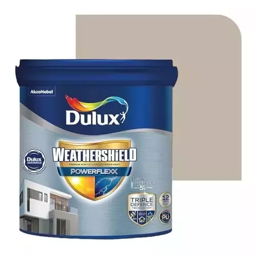 Dulux Weathershield Powerflexx Exterior Emulsion Paint Stone Harbor 10 L