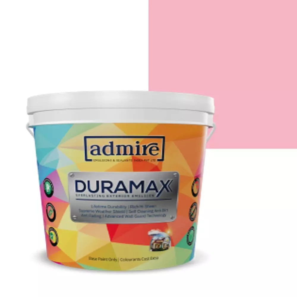 ADMIRE PAINTS DURAMAX Exterior Emulsion Paint 10 L Capacity Climbing Rose
