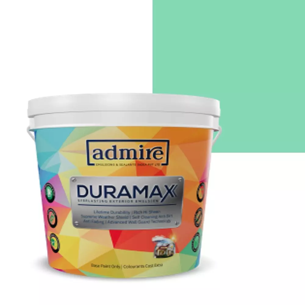 ADMIRE PAINTS DURAMAX Exterior Emulsion Paint 1 L Capacity Maya Bay-N