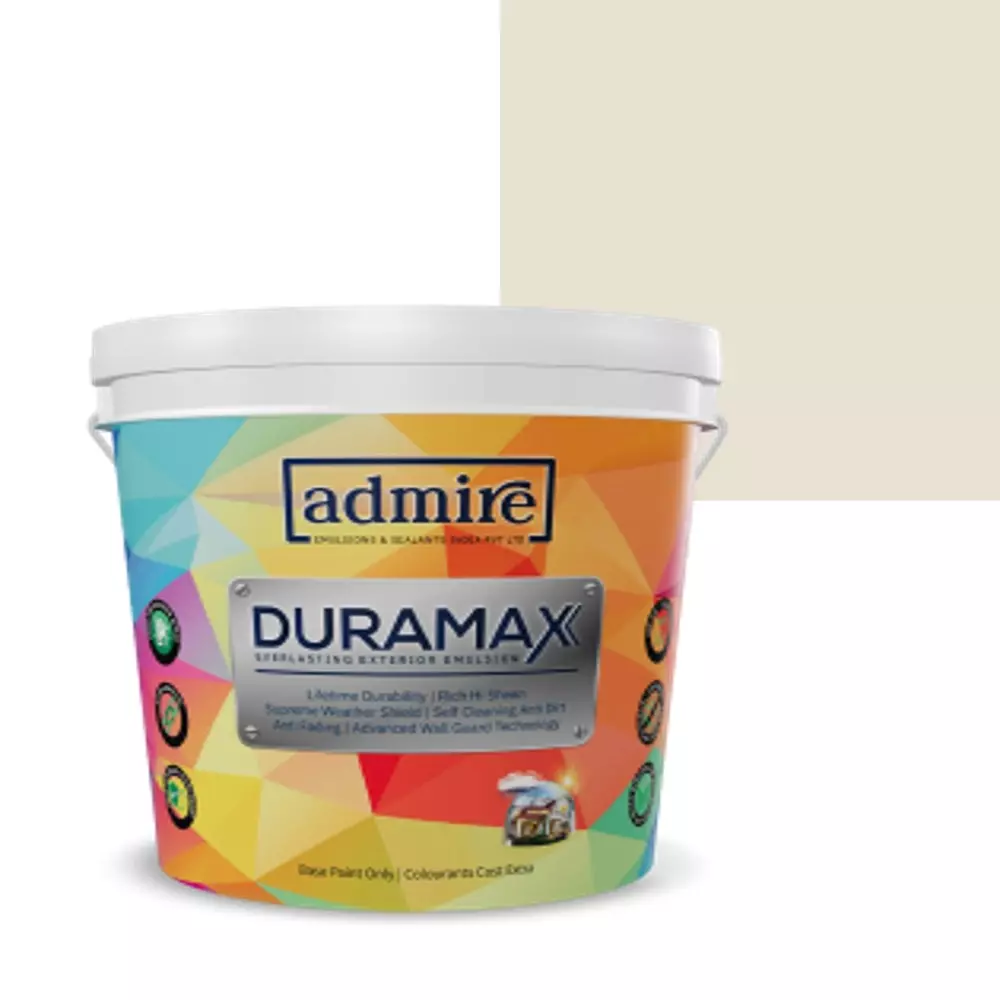 ADMIRE PAINTS DURAMAX Exterior Emulsion Paint 10 L Capacity Natural Cream