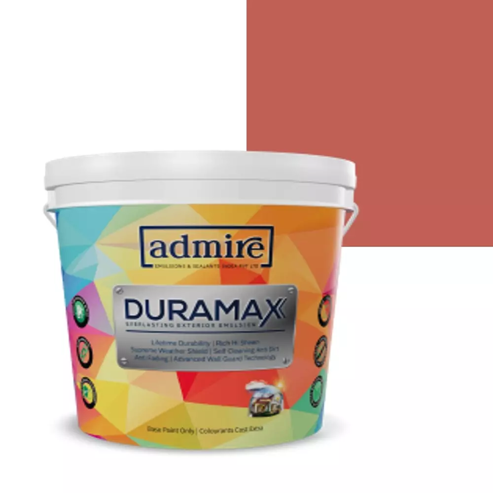 ADMIRE PAINTS DURAMAX Exterior Emulsion Paint Russet Rust-N