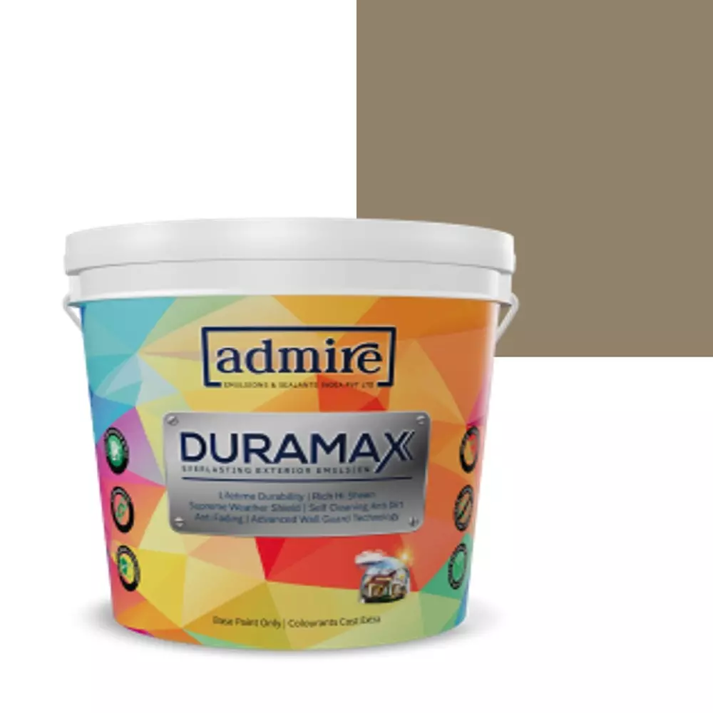 ADMIRE PAINTS DURAMAX Exterior Emulsion Paint 10 L Capacity African Plain