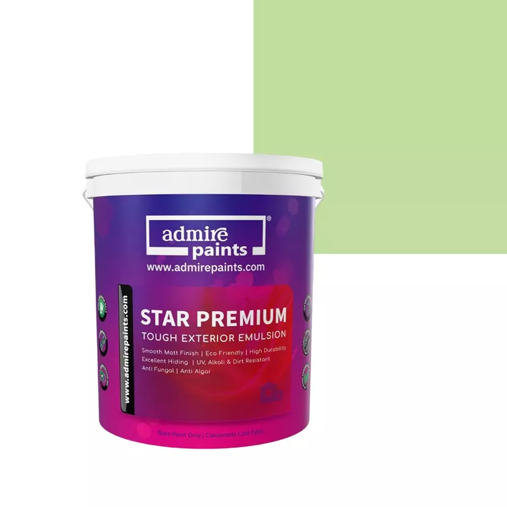 ADMIRE PAINTS STAR PREMIUM Exterior Acrylic Emulsion 1 L Capacity Sage Sensation