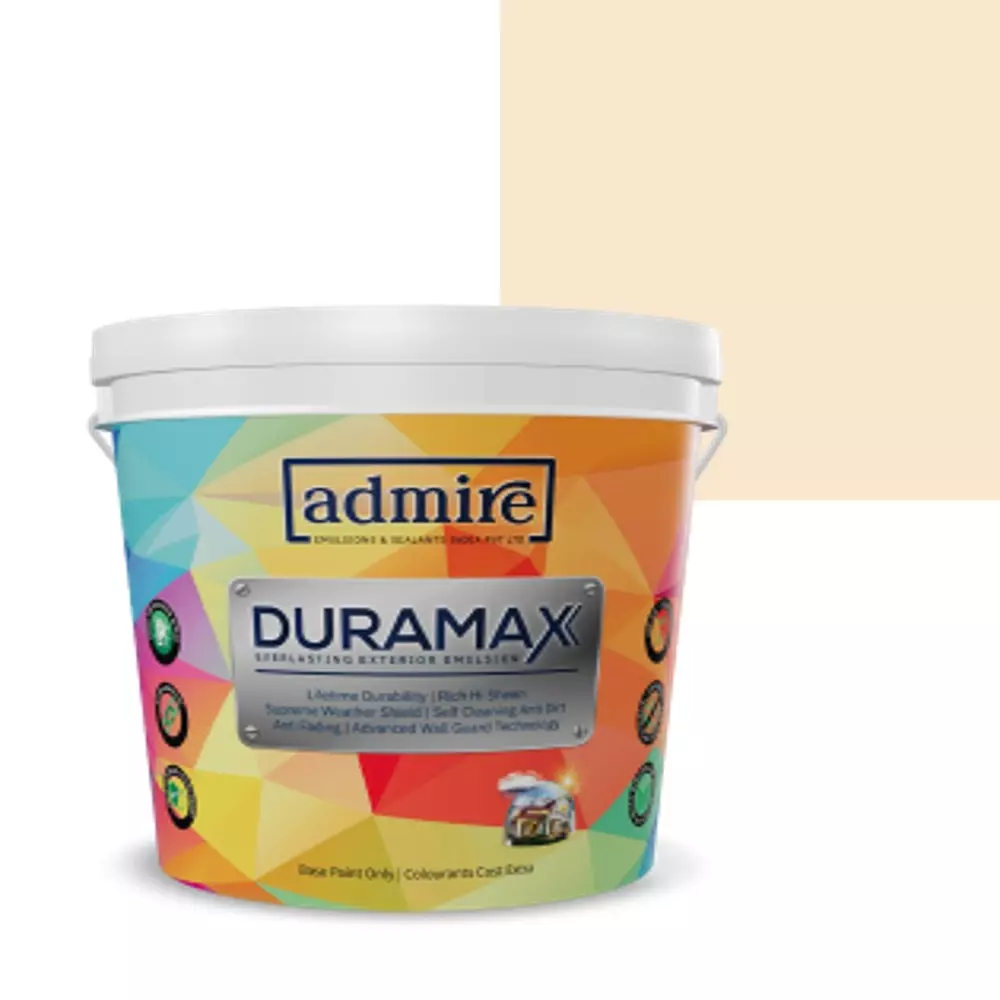 ADMIRE PAINTS DURAMAX Exterior Emulsion Paint 1 L Capacity Apricot Illusion
