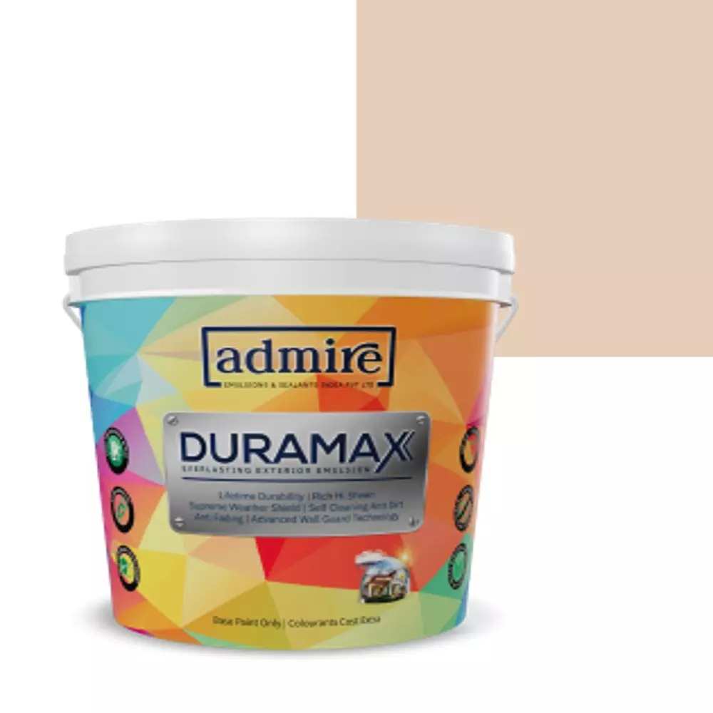ADMIRE PAINTS DURAMAX Exterior Emulsion Paint 10 L Capacity Baked Biscuit