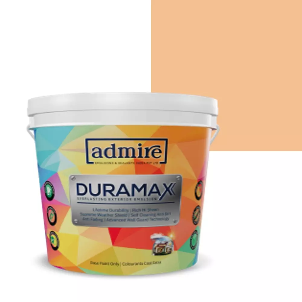ADMIRE PAINTS DURAMAX Exterior Emulsion Paint 10 L Capacity Milk Toffee