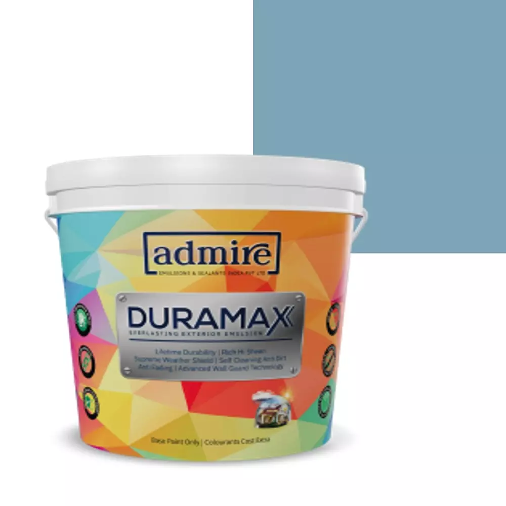 ADMIRE PAINTS DURAMAX Exterior Emulsion Paint 1 L Capacity Thunder Bay