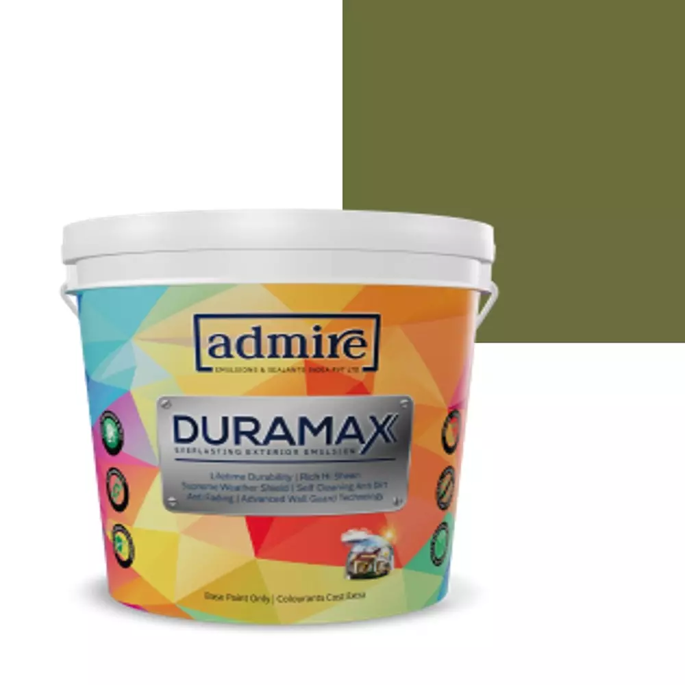 ADMIRE PAINTS DURAMAX Exterior Emulsion Paint 1 L Capacity Fresh Cilantro-N