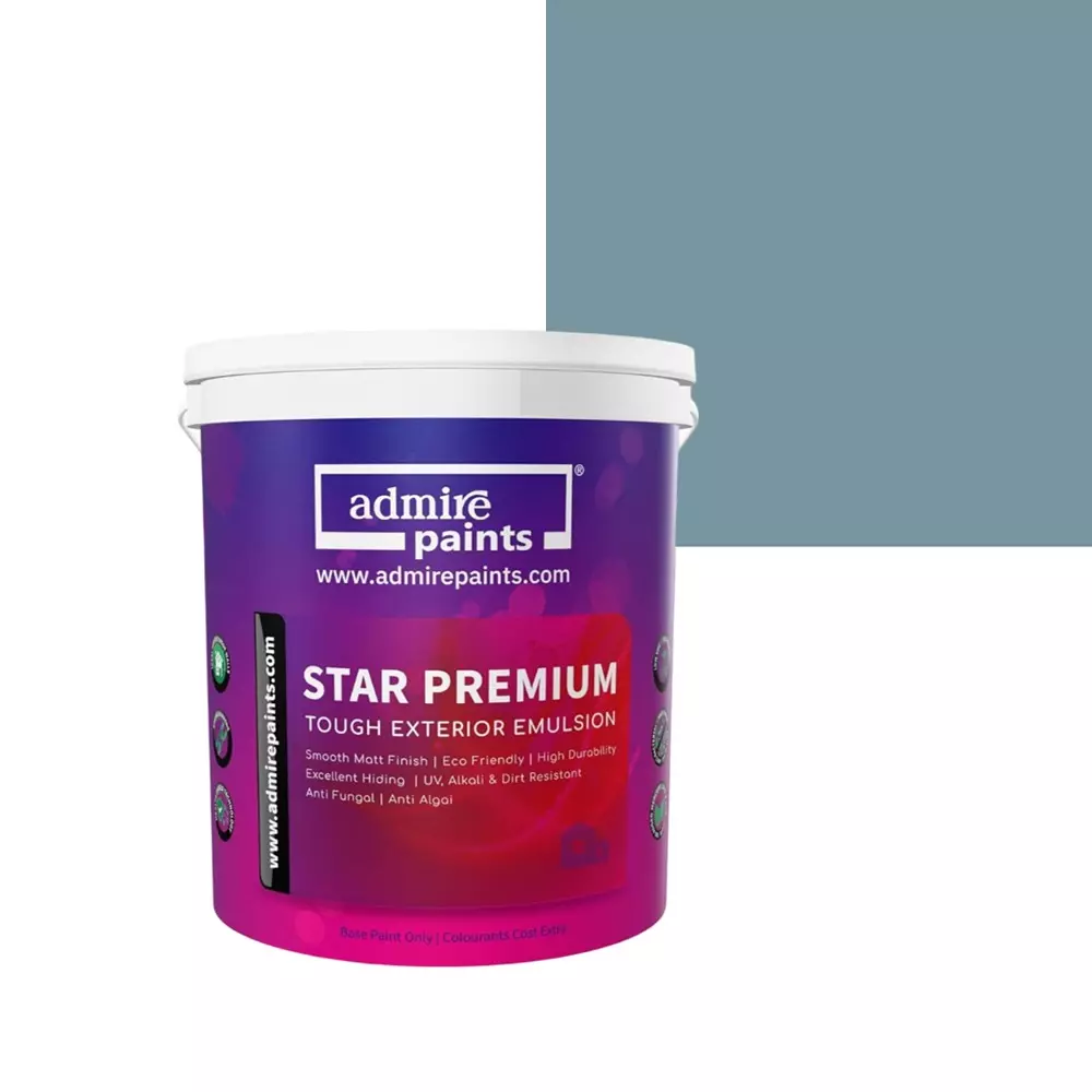 ADMIRE PAINTS STAR PREMIUM Exterior Acrylic Emulsion 20 L Capacity Wedgewood