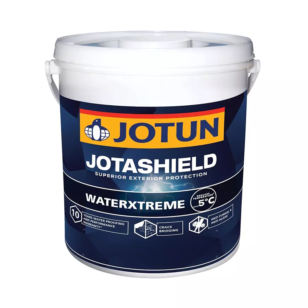 Jotun Jotashield WaterXtreme Exterior Paint Matt Ultimate UV Protection & Long-Lasting White