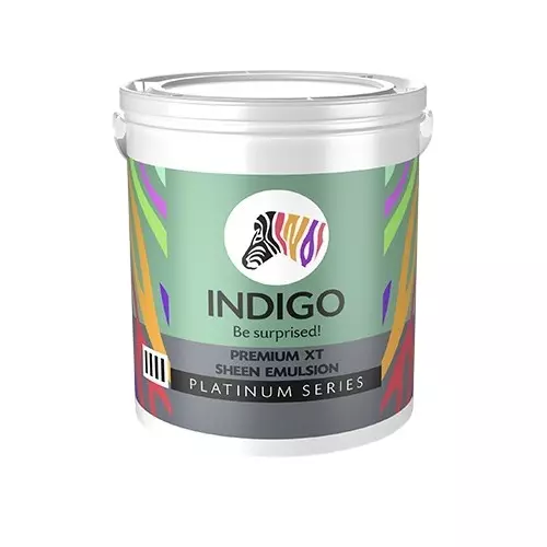 Indigo Platinum Series 20 L Premium Exterior Sheen Emulsion Paint Super White, INDIGO00310