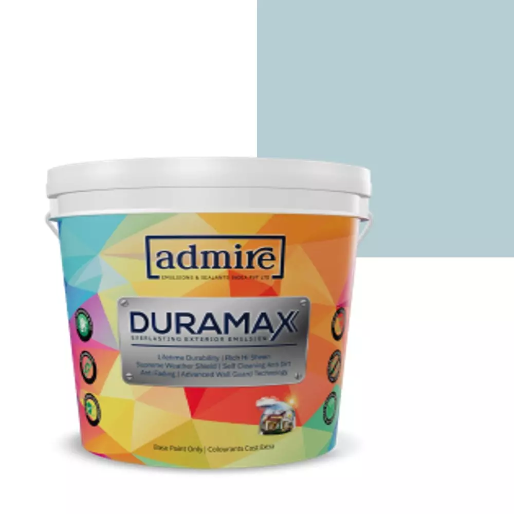 ADMIRE PAINTS DURAMAX Exterior Emulsion Paint 10 L Capacity Blank Slate