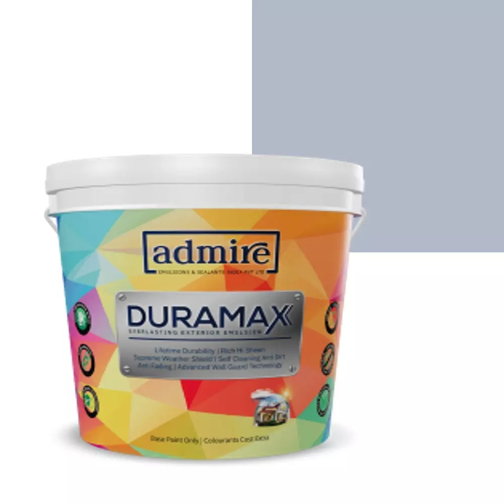 ADMIRE PAINTS DURAMAX Exterior Emulsion Paint 1 L Capacity Ice Cube