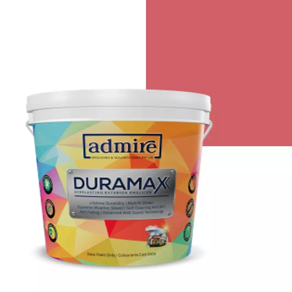 ADMIRE PAINTS DURAMAX Exterior Emulsion Paint 10 L Capacity Coral Blush-N