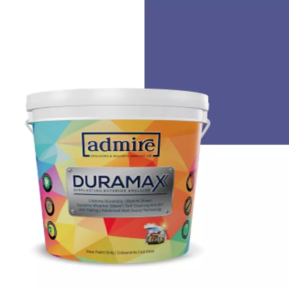 ADMIRE PAINTS DURAMAX Exterior Emulsion Paint 10 L Capacity Purple Chiffon