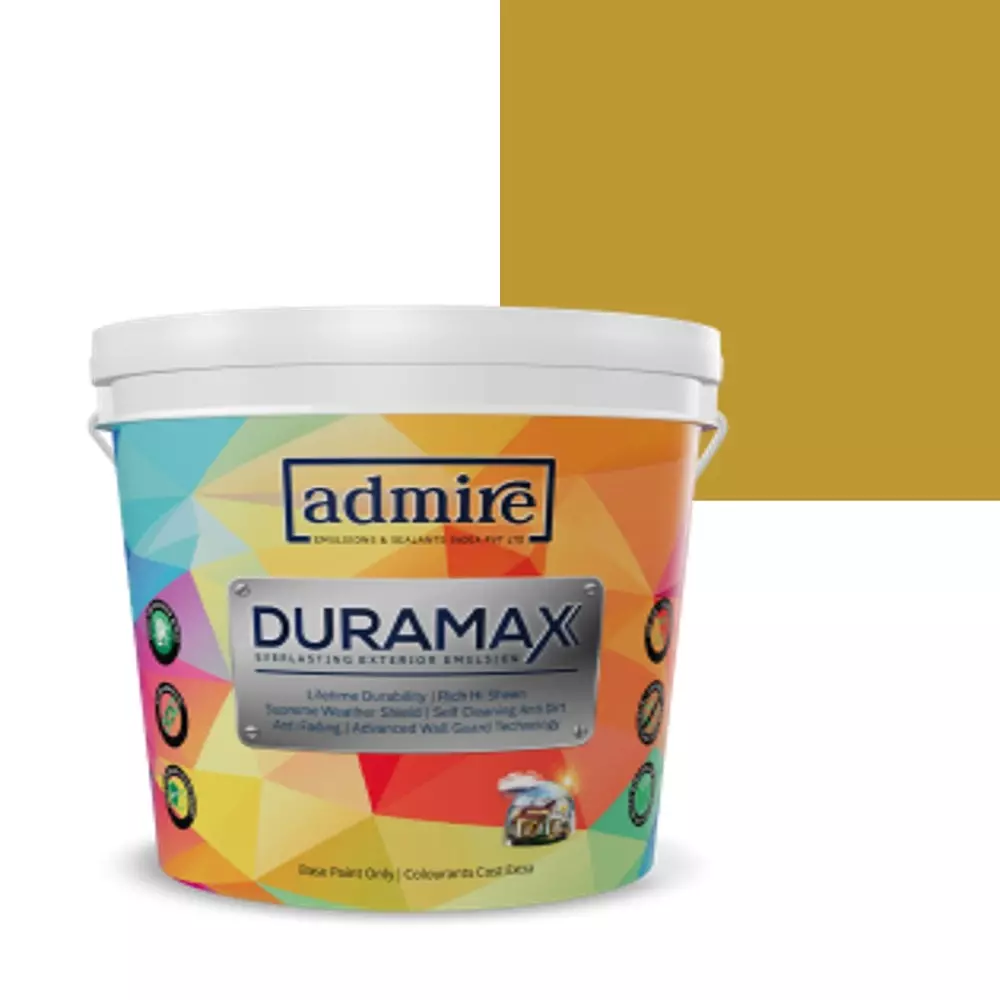 ADMIRE PAINTS DURAMAX Exterior Emulsion Paint 10 L Capacity Green Warbler-N