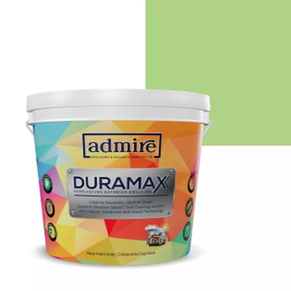 ADMIRE PAINTS DURAMAX Exterior Emulsion Paint 10 L Capacity Aloe Vera