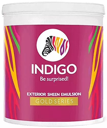 Indigo Gold Series 20 L Exterior Sheen Emulsion Paint Magenta, INDIGO00391