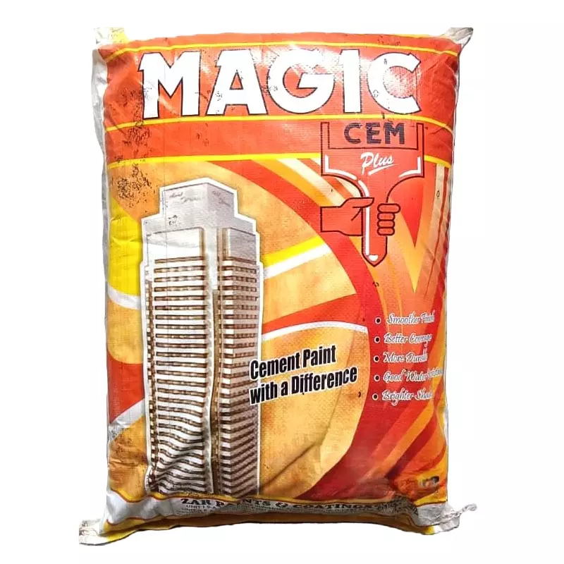 Magic Paints 1008 Anti-fungal & Anti-Algae MAGIC CEM Plus Cement Paint 10 Kg, Mid Cream