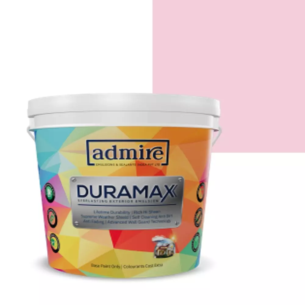 ADMIRE PAINTS DURAMAX Exterior Emulsion Paint 10 L Capacity Baby Blush