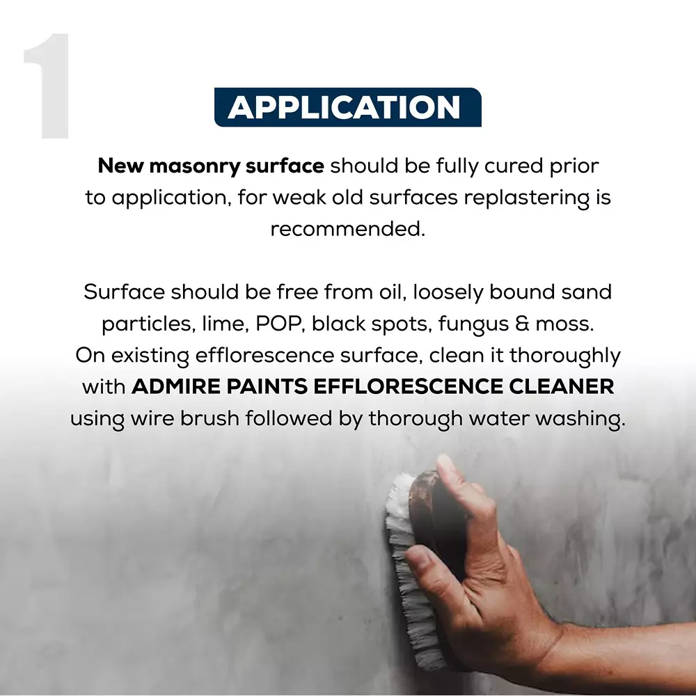 ADMIRE PAINTS DURAMAX Exterior Emulsion Paint 10 L Capacity Cosmic Dust