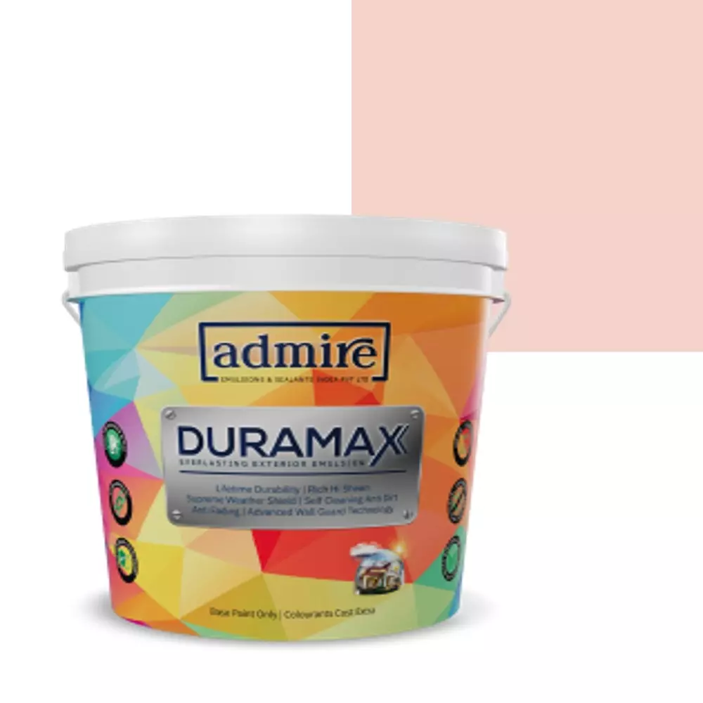 ADMIRE PAINTS DURAMAX Exterior Emulsion Paint 1 L Capacity Palm Peach