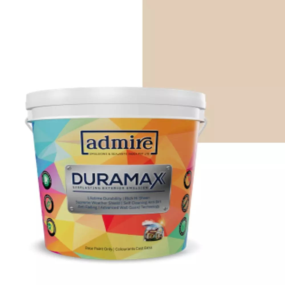 ADMIRE PAINTS DURAMAX Exterior Emulsion Paint 10 L Capacity Soothing Silk