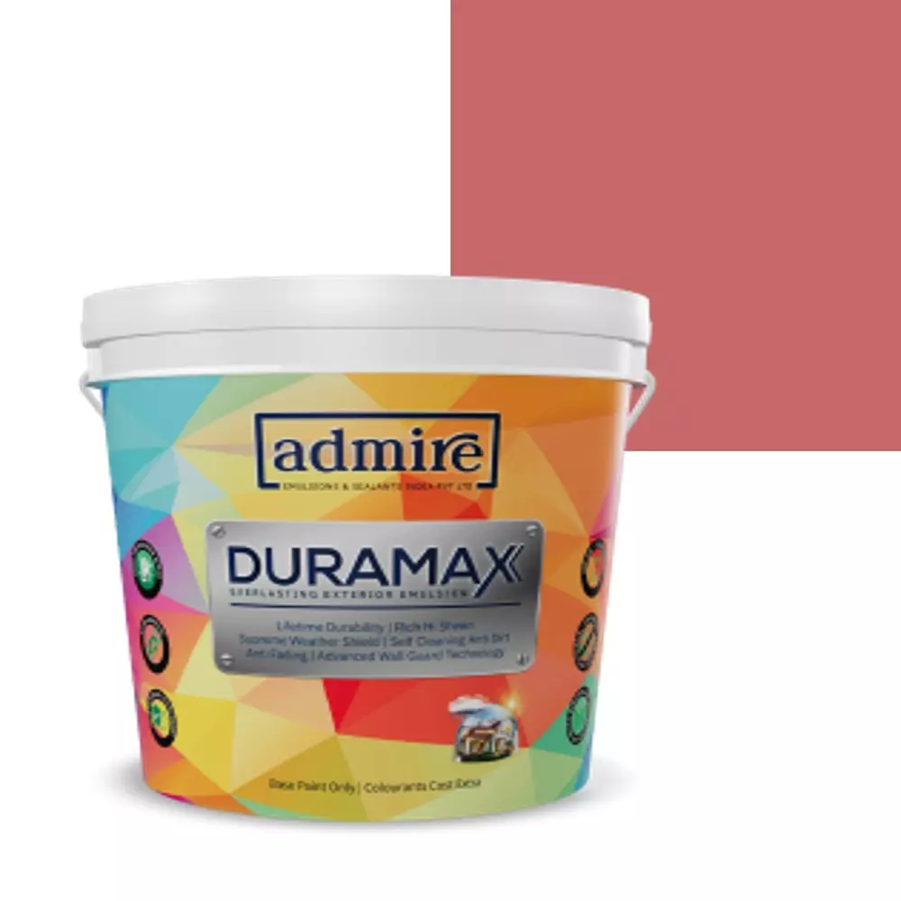 ADMIRE PAINTS DURAMAX Exterior Emulsion Paint 10 L Capacity Rose Meadows
