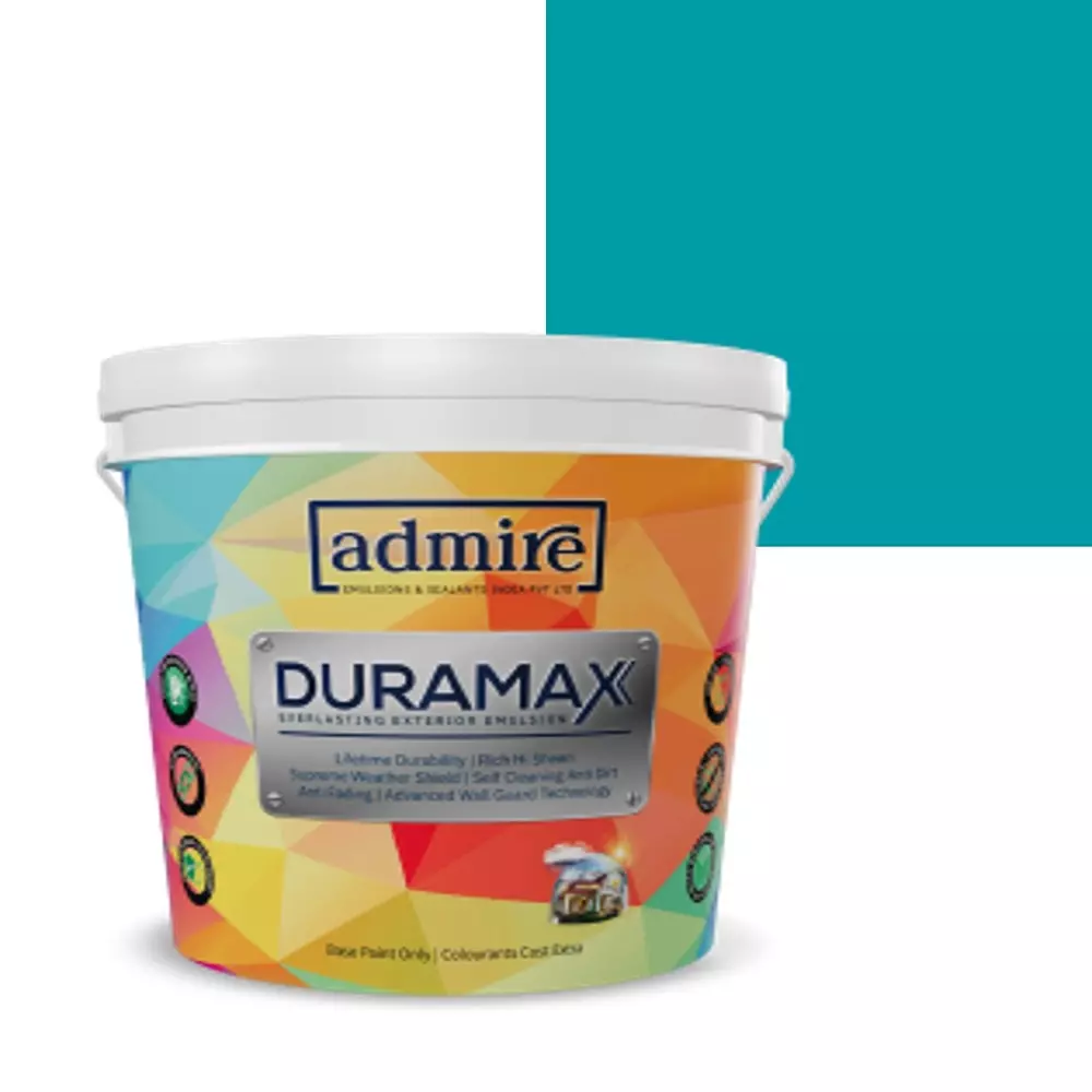 ADMIRE PAINTS DURAMAX Exterior Emulsion Paint 1 L Capacity Rustic Turquoise