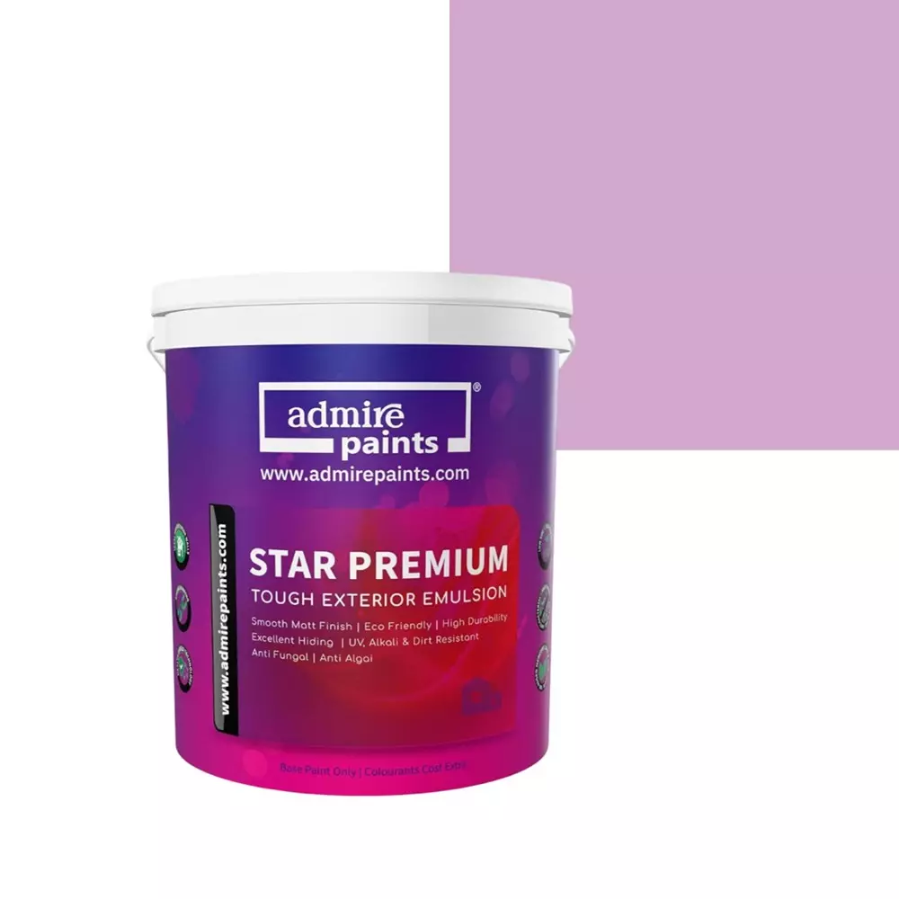 ADMIRE PAINTS STAR PREMIUM Exterior Acrylic Emulsion 4 L Capacity French Rose