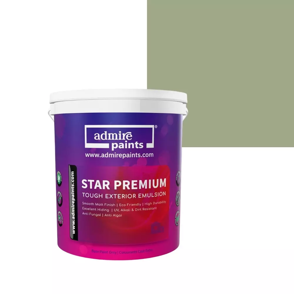 ADMIRE PAINTS STAR PREMIUM Exterior Acrylic Emulsion 4 L Capacity Majestic Mountain