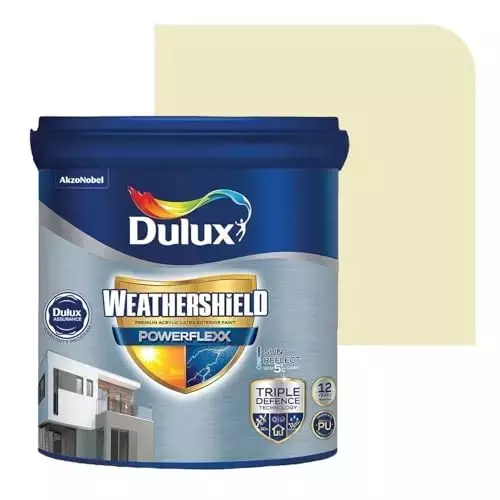 Dulux Weathershield Powerflexx Exterior Emulsion Paint Spring Thaw 1 L