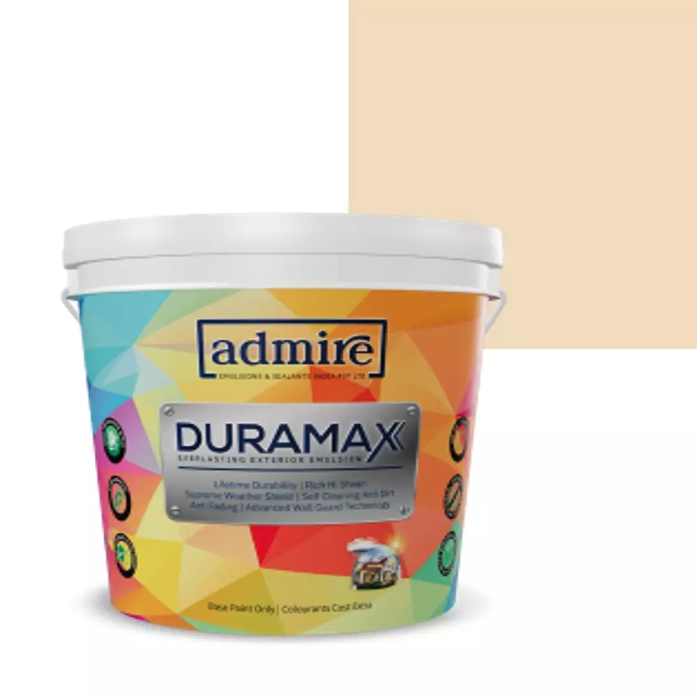ADMIRE PAINTS DURAMAX Exterior Emulsion Paint 10 L Capacity Magnolia