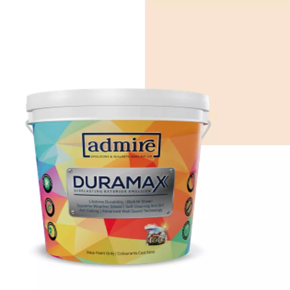 ADMIRE PAINTS DURAMAX Exterior Emulsion Paint 10 L Capacity Milkshake