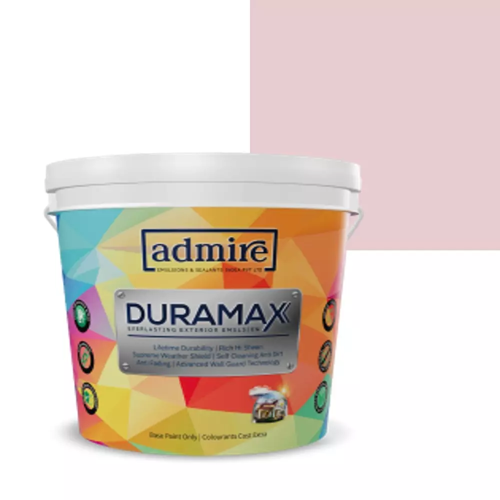ADMIRE PAINTS DURAMAX Exterior Emulsion Paint 10 L Capacity Pink Wink-N