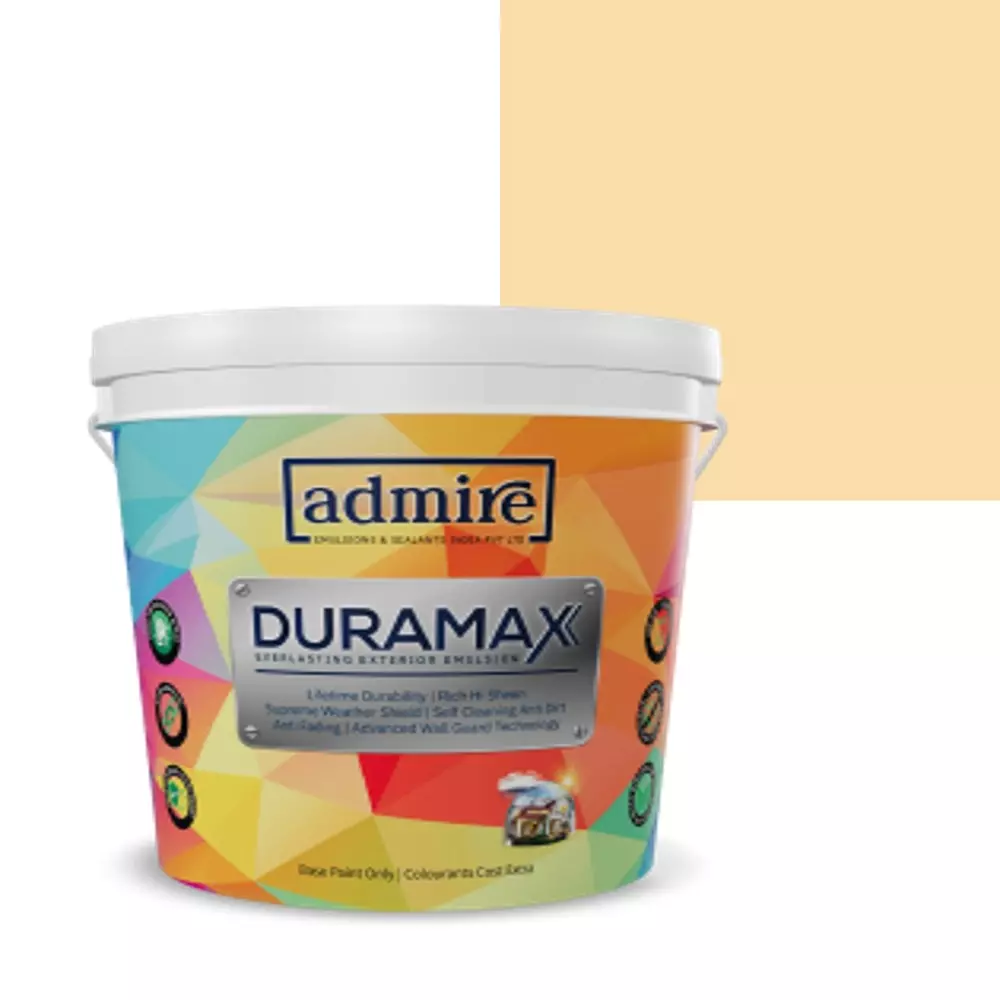 ADMIRE PAINTS DURAMAX Exterior Emulsion Paint 10 L Capacity Raffia