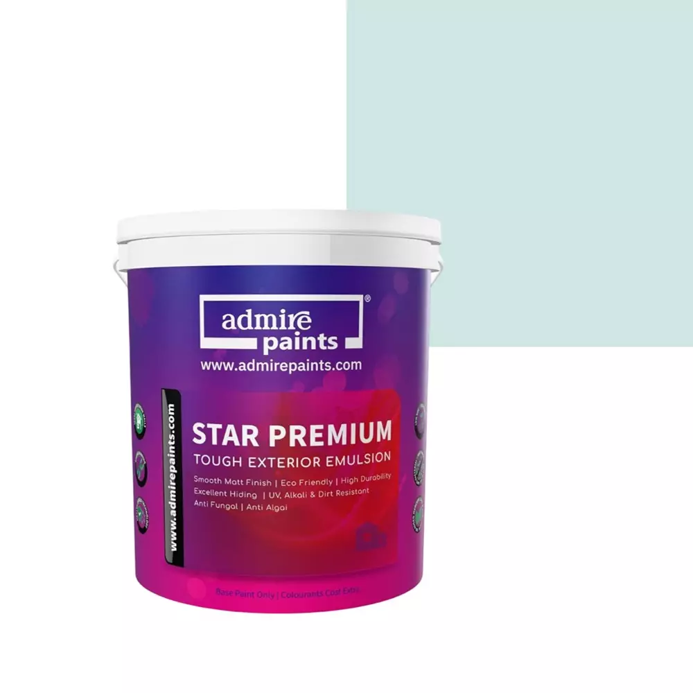 ADMIRE PAINTS STAR PREMIUM Exterior Acrylic Emulsion 20 L Capacity Oceans Whisper