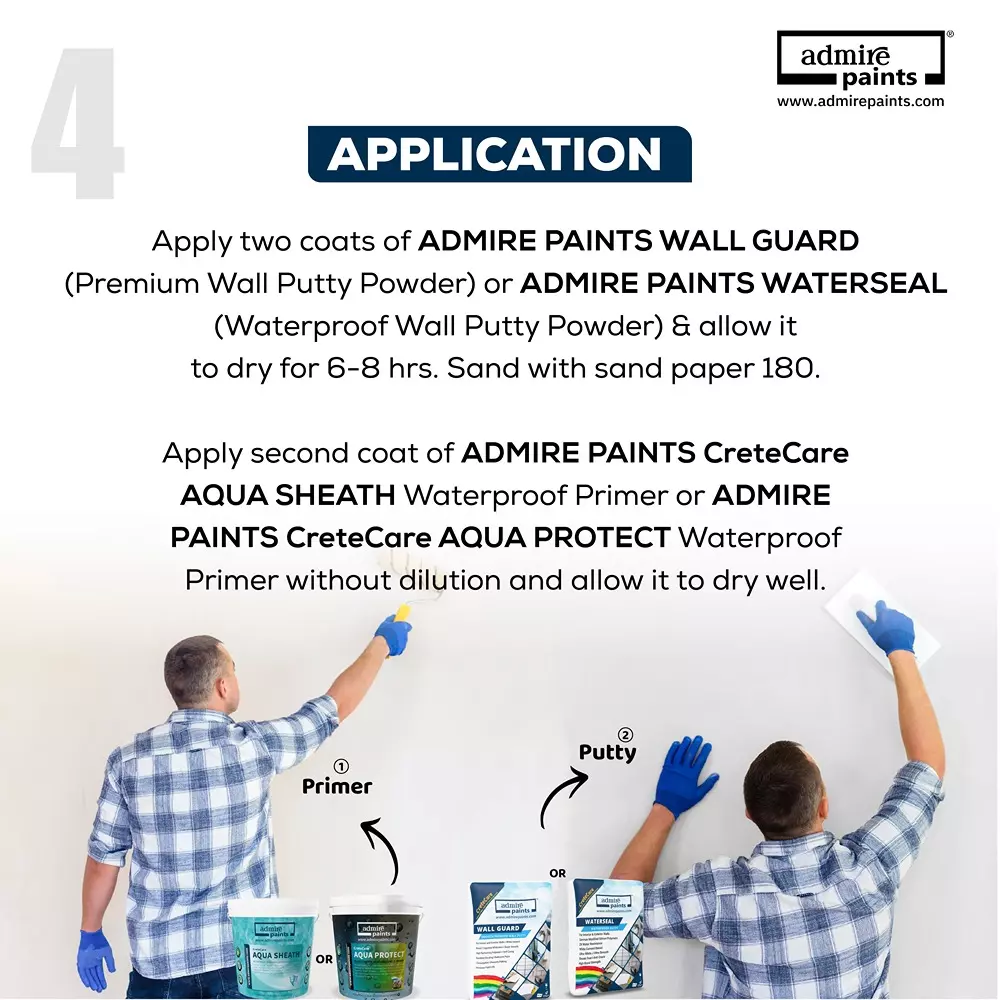 ADMIRE PAINTS STAR PREMIUM Exterior Acrylic Emulsion 20 L Capacity Stoneware