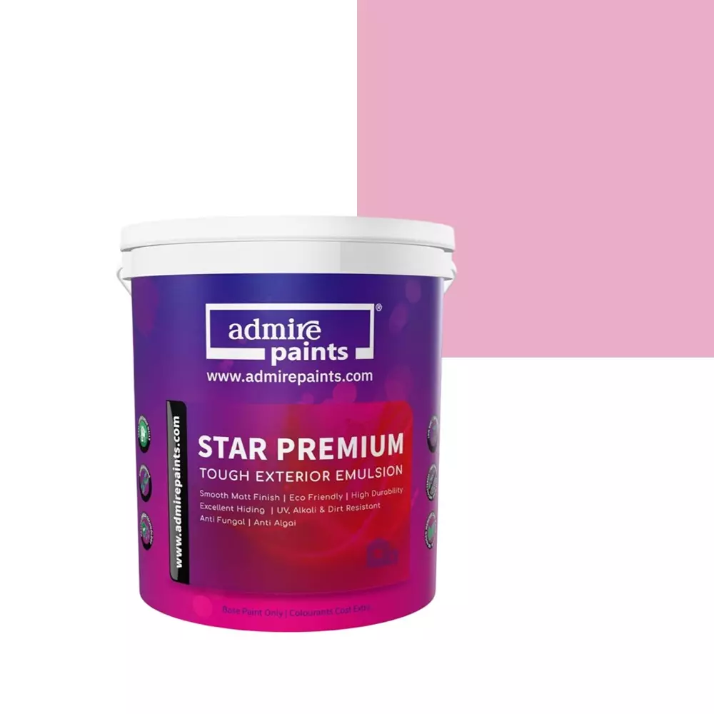 ADMIRE PAINTS STAR PREMIUM Exterior Acrylic Emulsion 1 L Capacity Touch Of Rouge
