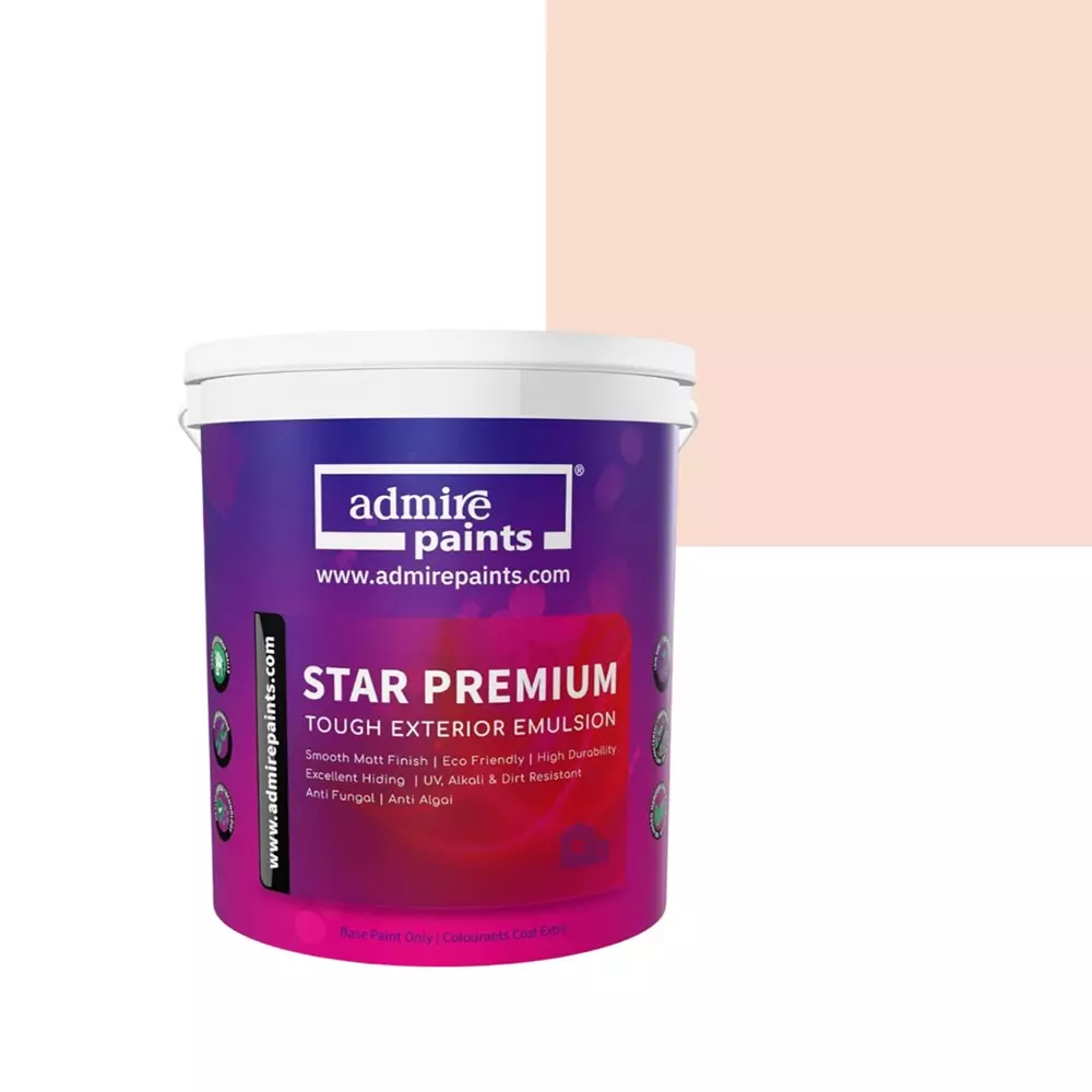 ADMIRE PAINTS STAR PREMIUM Exterior Acrylic Emulsion 10 L Capacity Truffle