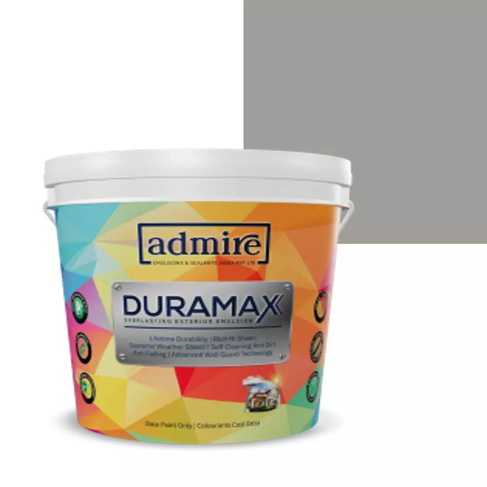 ADMIRE PAINTS DURAMAX Exterior Emulsion Paint Blizzard Grey-N