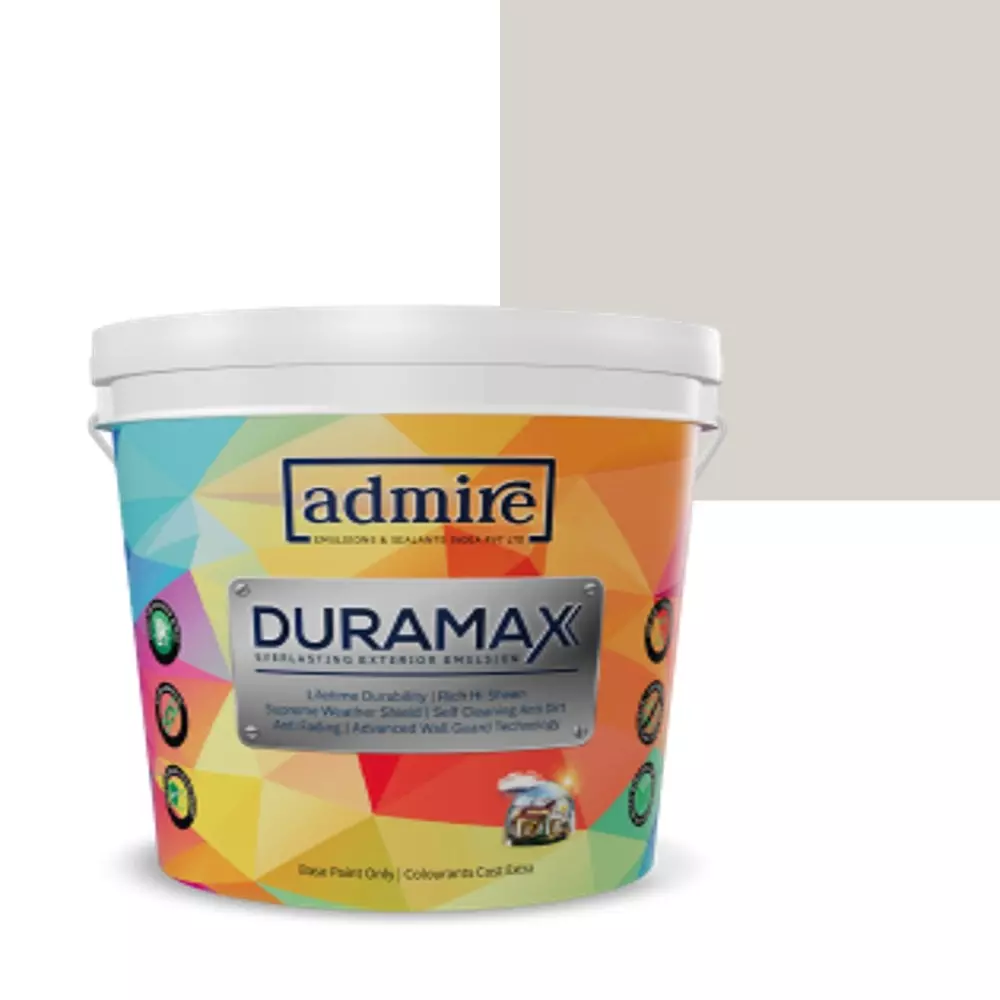 ADMIRE PAINTS DURAMAX Exterior Emulsion Paint 10 L Capacity Ice Age