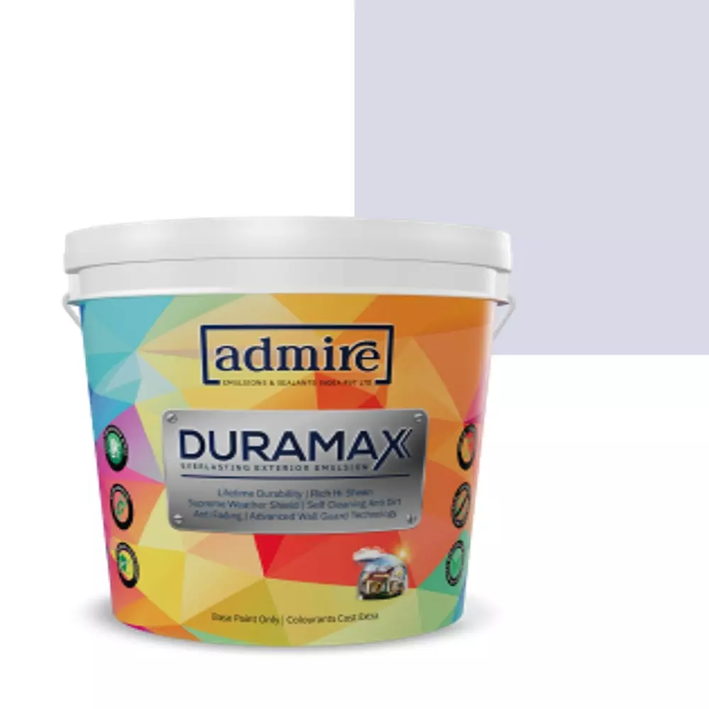 ADMIRE PAINTS DURAMAX Exterior Emulsion Paint 10 L Capacity Innocence